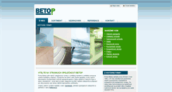 Desktop Screenshot of betop.cz